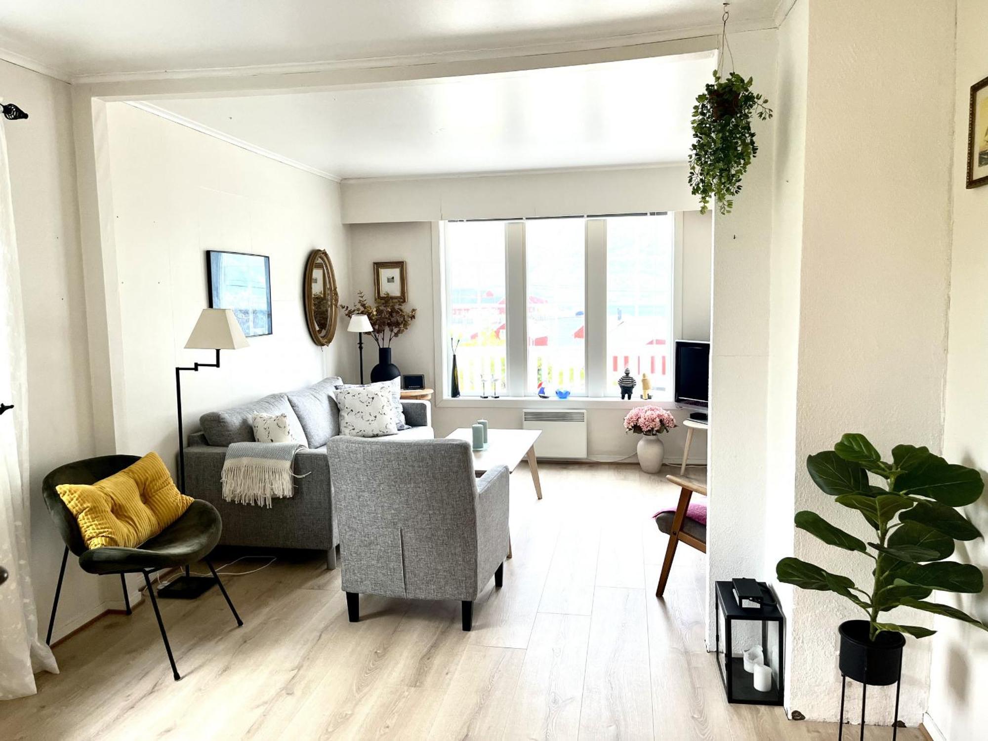 Koselig Nyrestaurert Hus Med Flott Utsikt! Villa Reine Dış mekan fotoğraf